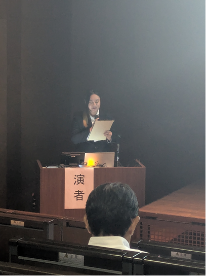 【卒業生情報】理学療法学科２期生會田望さんが学会発表を行いました