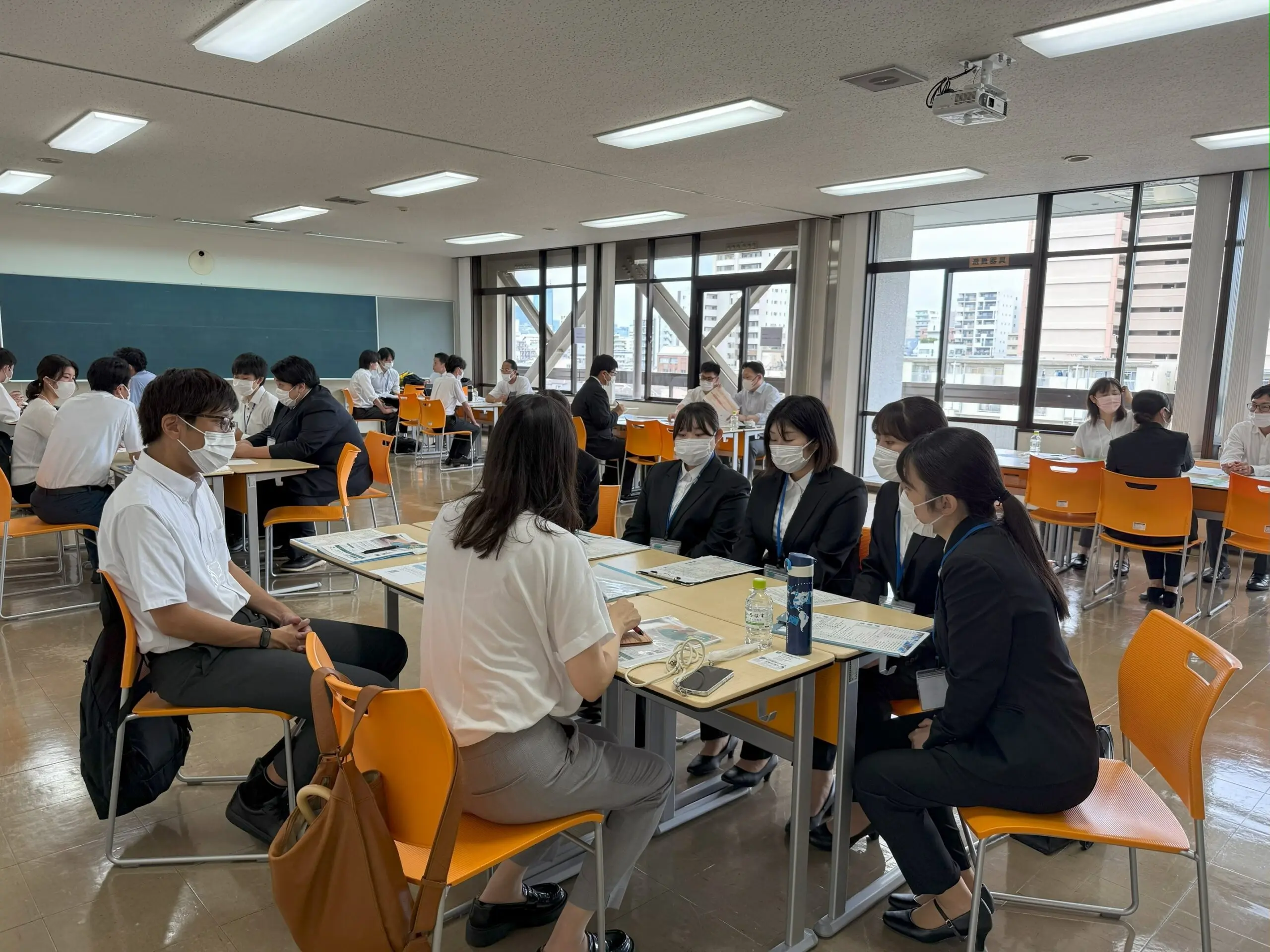 【学生情報】8/28 合同就職説明会を開催しました