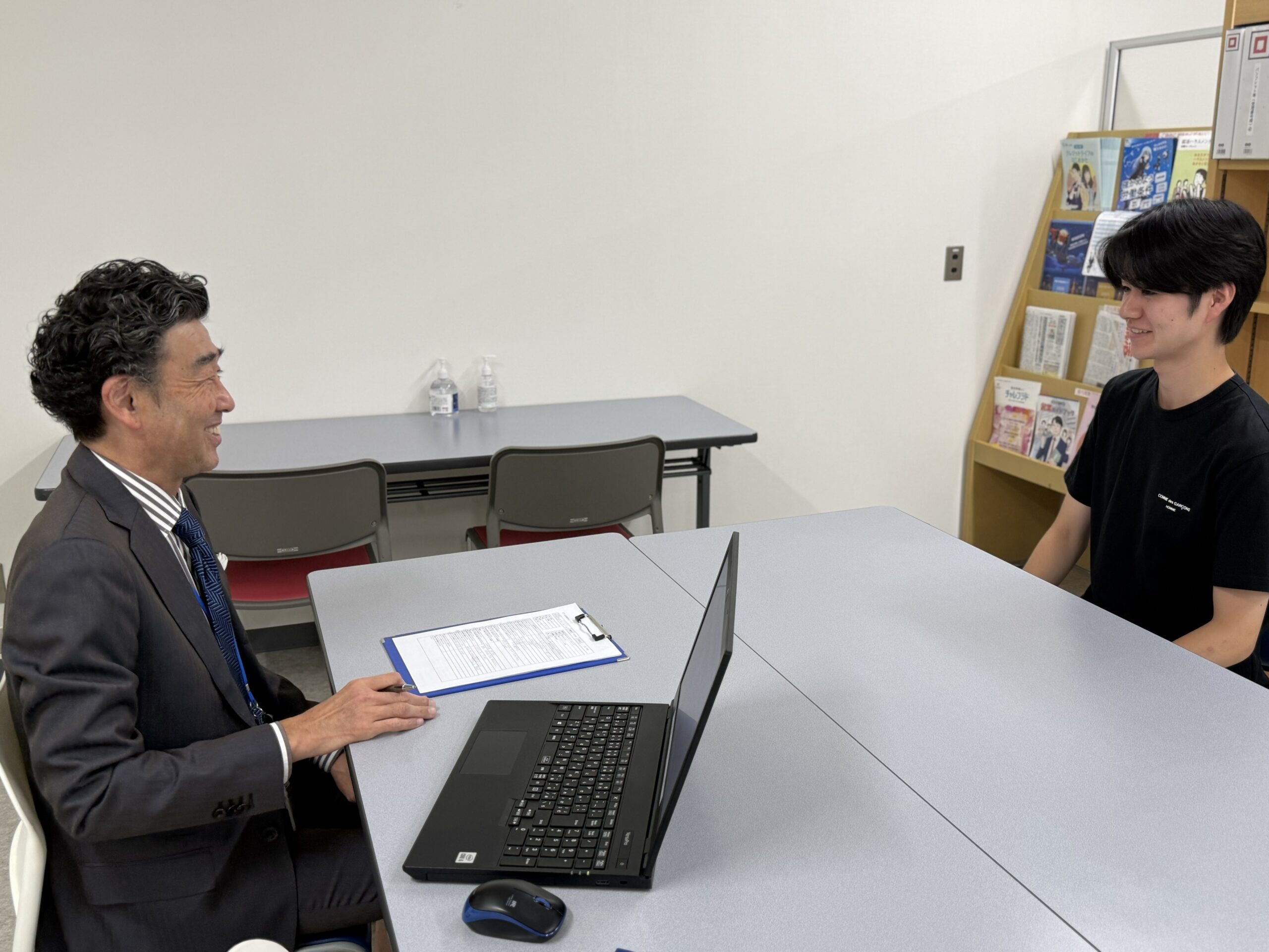【キャリアサポート】面接練習実施中